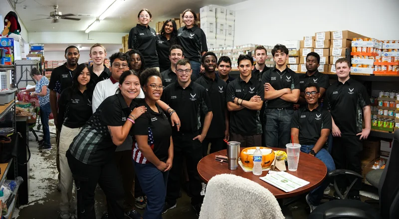 Forney ISD Community Unites to Pack the Pantry with Over 10,000 Donations