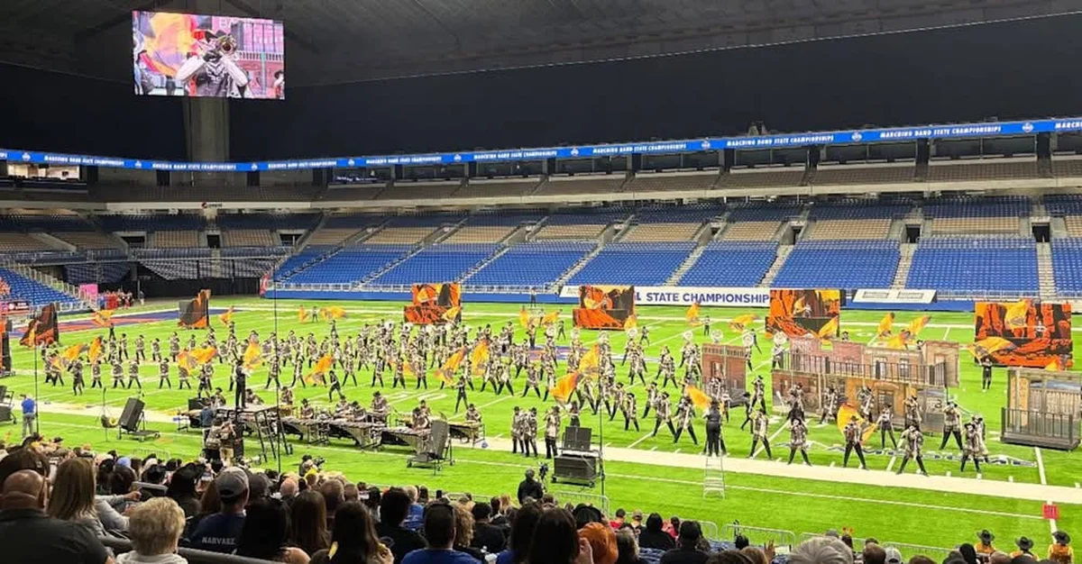 Forney High School Band Achieves Top 20 Finish at UIL State Marching Championship
