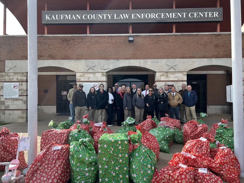 Kaufman County Sheriff's Office Embraces Angel Tree Initiative to Spread Holiday Cheer