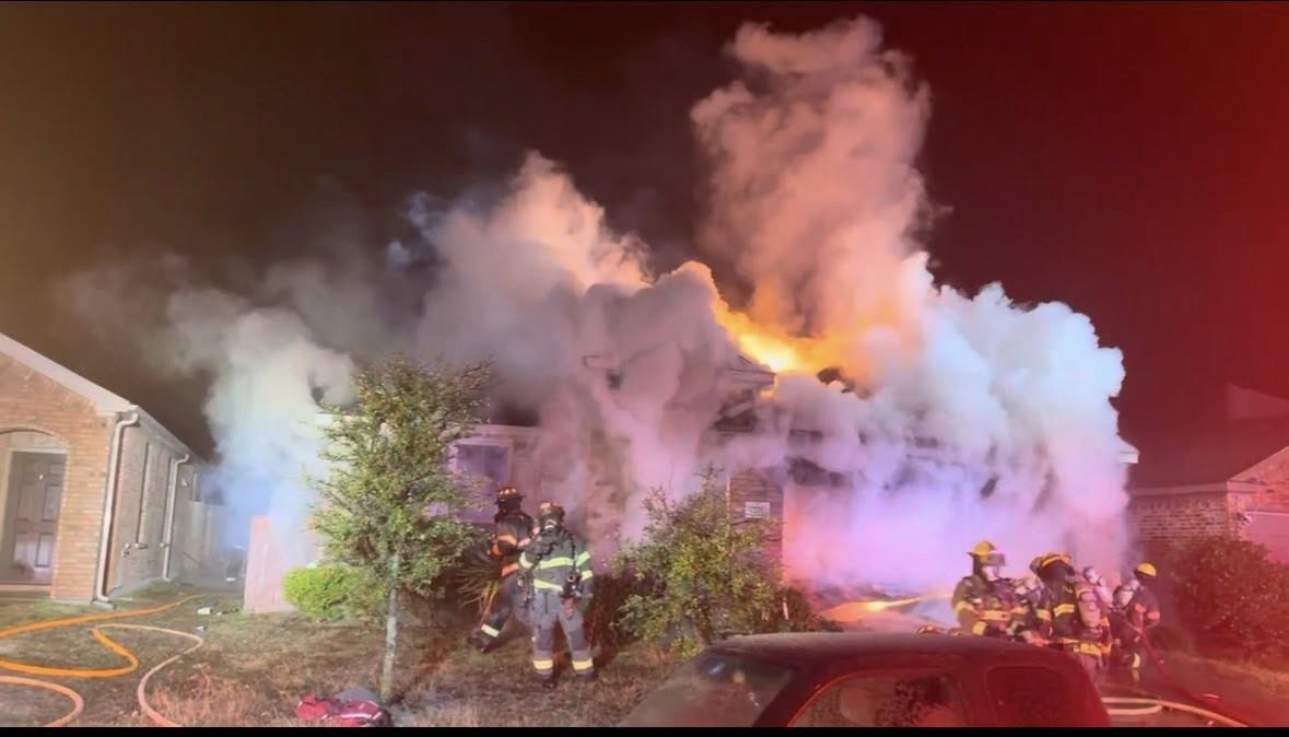 Forney Fire Department Responds to Early Morning Garage Fire