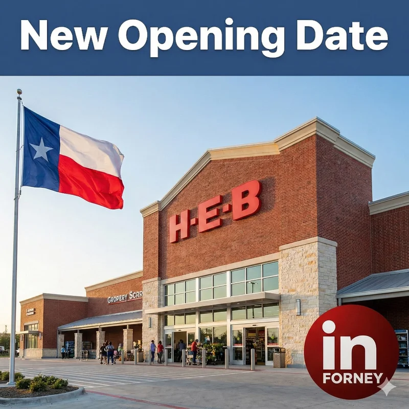 H-E-B's Grand Opening in Forney Delayed Due to Winter Weather