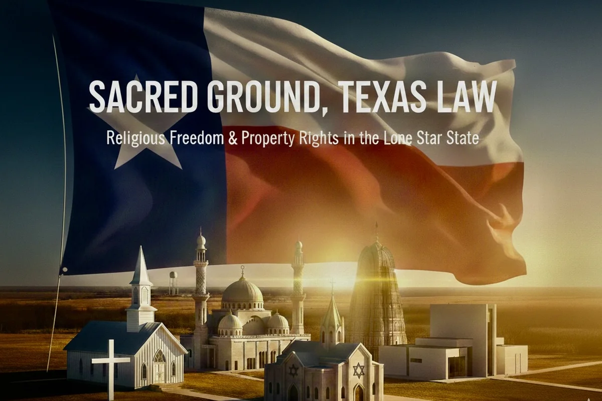 Religious Property Rights in Texas. Can Government Limit What is Built? 