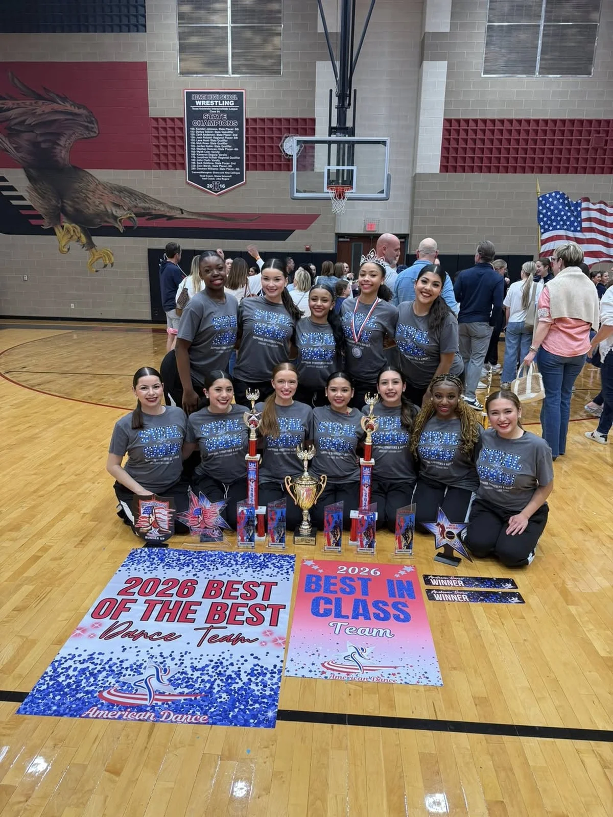 Forney Dance Team Shines at ADTS North Texas Regionals