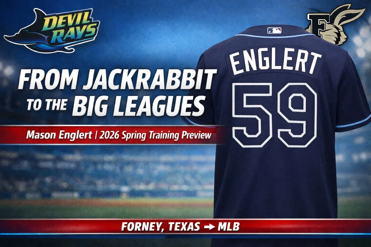 Mason Englert: A Forney Legend Makes His Mark in Major League Baseball