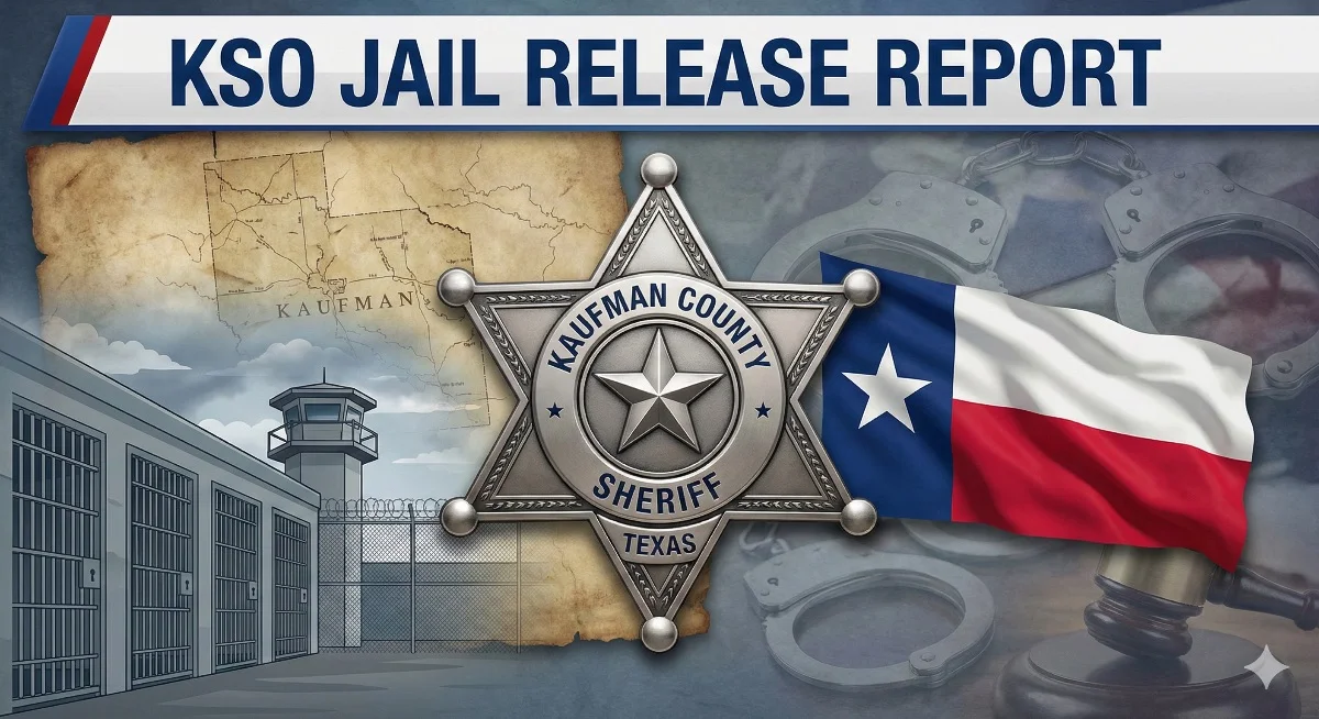 Kaufman County Jail Releases: A Comprehensive Overview of Recent Activity