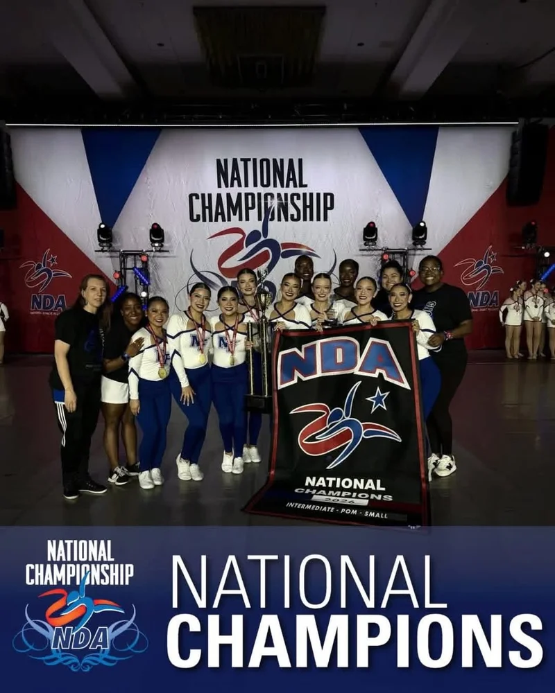 North Forney High School Pom Team Clinches Historic National Championship Title