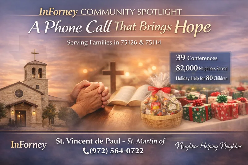 Transforming Lives: The Heartfelt Mission of St. Vincent de Paul in Forney