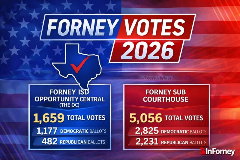 Forney Early Voting Sees Increased Participation Ahead of March 3 Primaries