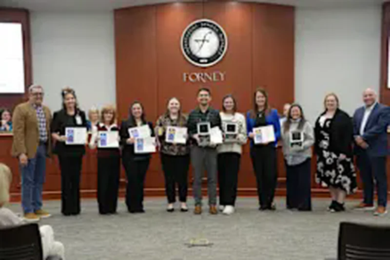 Forney ISD Communications Department Celebrates Success at TSPRA Annual Conference