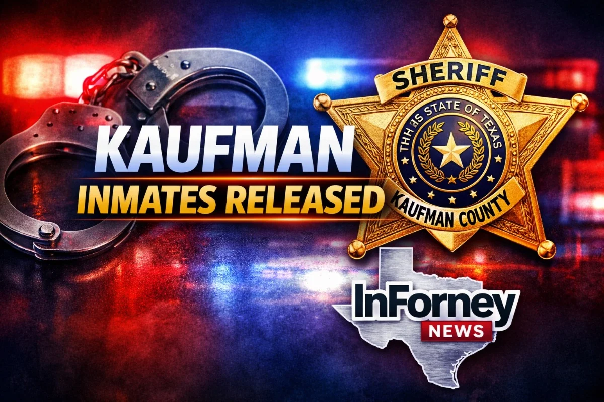 Kaufman County Jail Releases: PR Bonds, Probation, and Prison