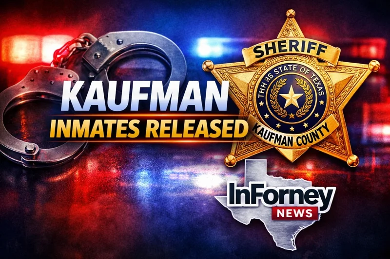 Kaufman County Jail Releases: PR Bonds, Probation, and Prison