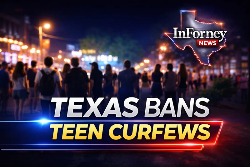 Texas Ended Teen Curfews—What the Law Means for Cities Like Forney