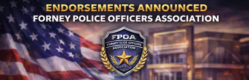 Forney Police Officers Association Clarifies Election Stance and Endorsements