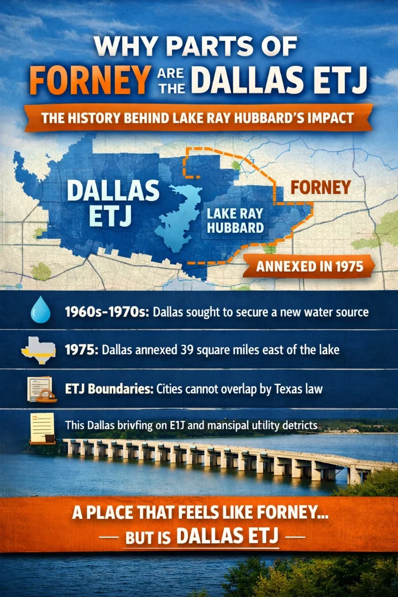 Why So Much of “Forney” Is Actually in Dallas Territory