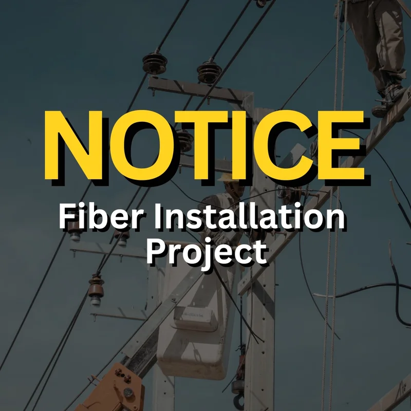 Fiber Expansion Project to Impact Redbud Road Area