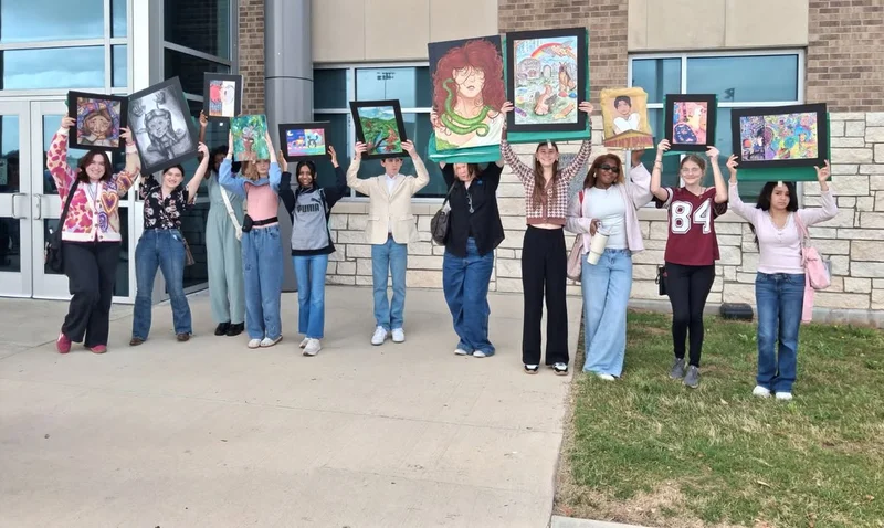 Forney ISD Artists Shine at TAEA Junior VASE Competition