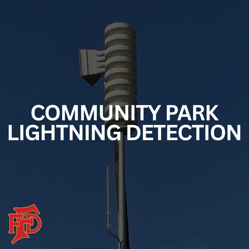 New Lightning Detection System Enhances Safety at Forney Community Park