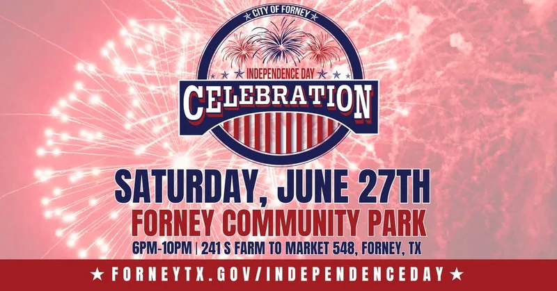 Forney Prepares for Annual Independence Day Celebration: What You Need to Know