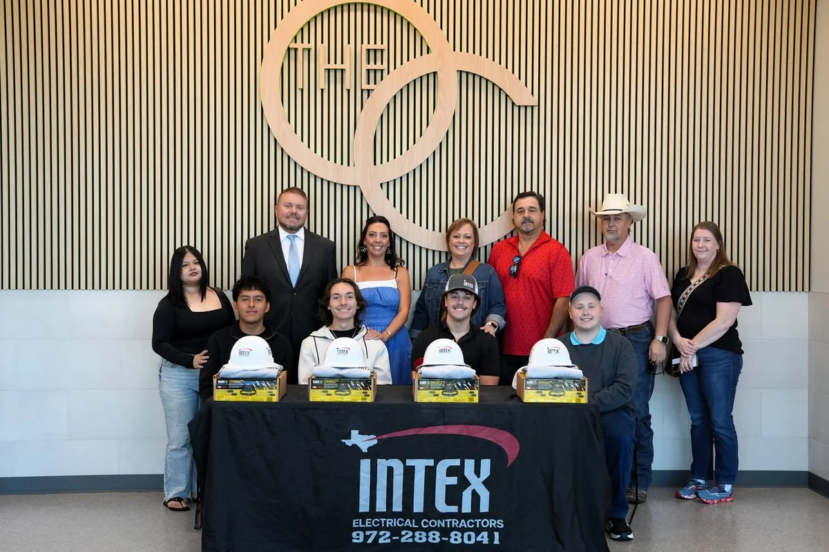 From Classroom to Career: Four Forney ISD Seniors Secure Full-Time Roles with Intex Electrical