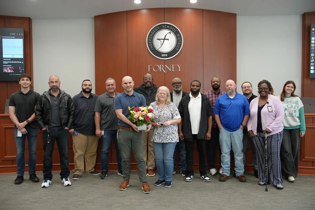 Forney ISD Celebrates Excellence: Paula Grinstead Named Administration Paraprofessional of the Year