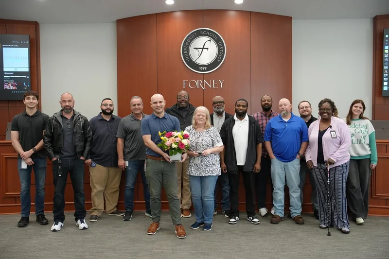 Forney ISD Celebrates Excellence: Paula Grinstead Named Administration Paraprofessional of the Year