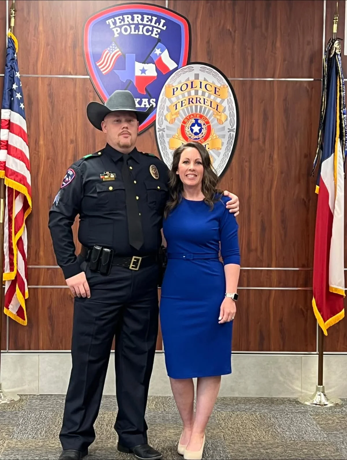 Forney Police Department Celebrates Promotions and Welcomes New Officers