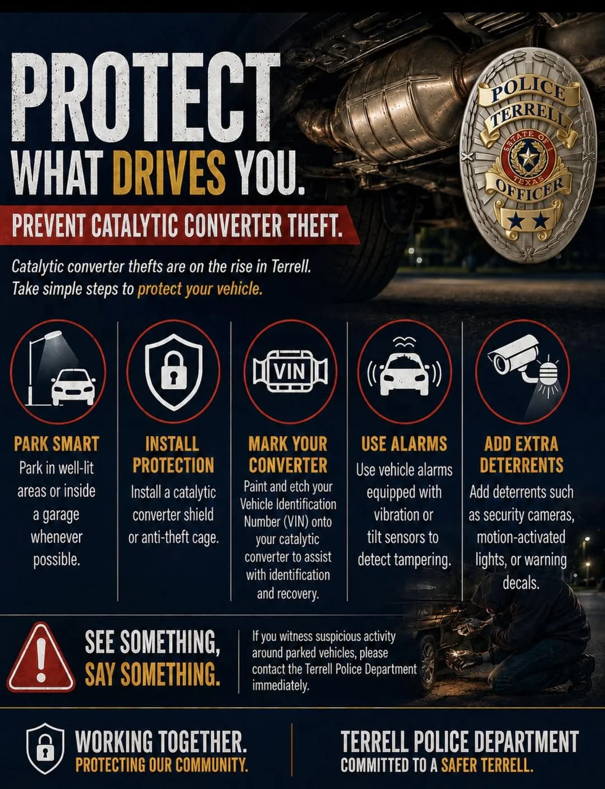 Rising Concerns Over Catalytic Converter Thefts Prompt Warnings for Local Travelers