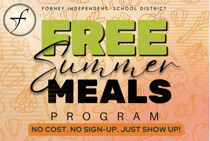 Forney ISD Announces Summer Meal Program to Support Local Students