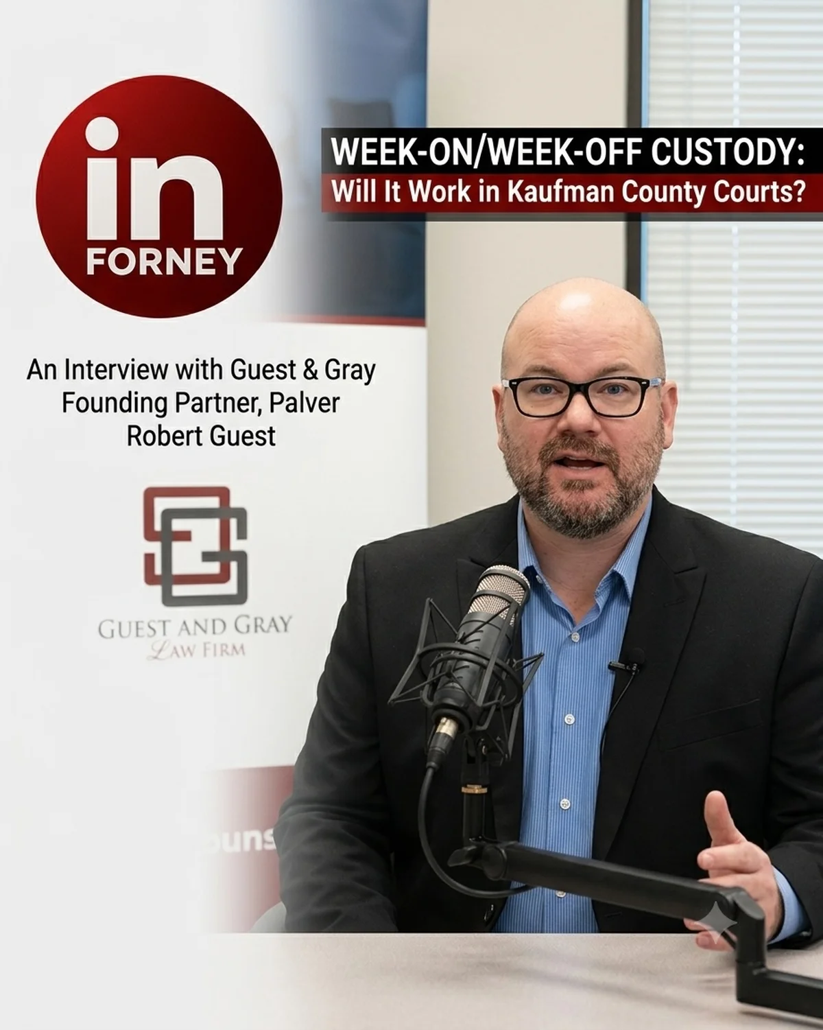 INFORNEY LEGAL NEWS - Will a 50/50 Week-On/Week-Off Custody Schedule Work in Kaufman County Courts?