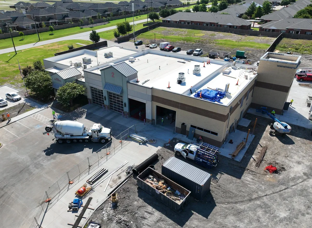 Modernizing Public Safety: Construction Progresses on Forney’s $7.7 Million Fire Station No. 2 Expansion