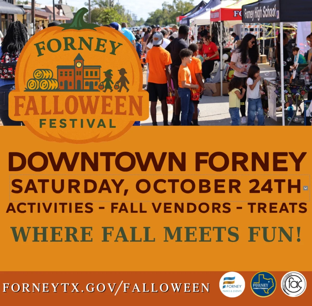 Forney Falloween Festival Returns to Downtown October 24