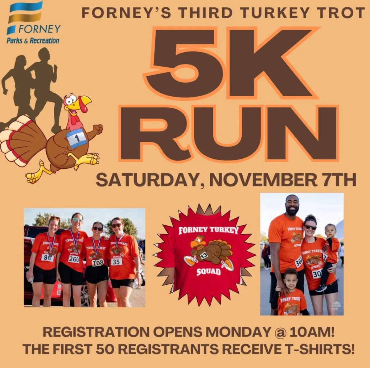 Forney Turkey Trot Returns for Third Annual Run