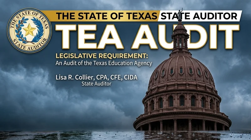 Audit Highlights Oversight Gaps at TEA Amid Local Compliance Battles and Blocked District Ratings