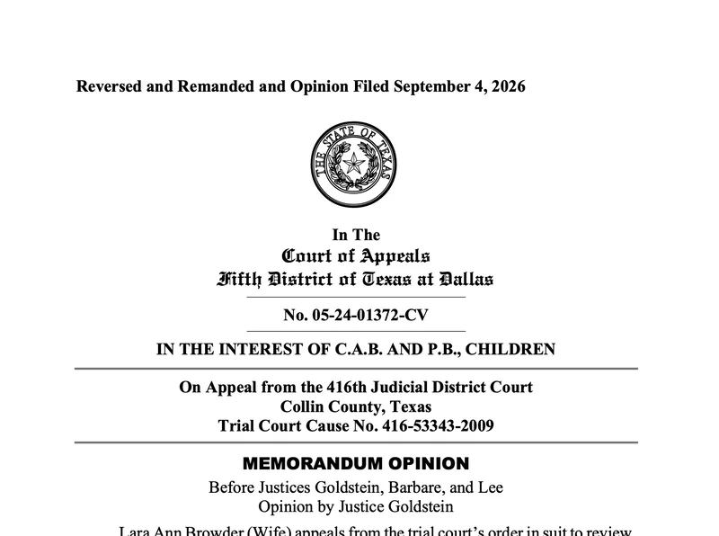 What are the limits on spousal support  in Texas? Dallas Court of Appeals ruling clarifies alimony rules in Texas.