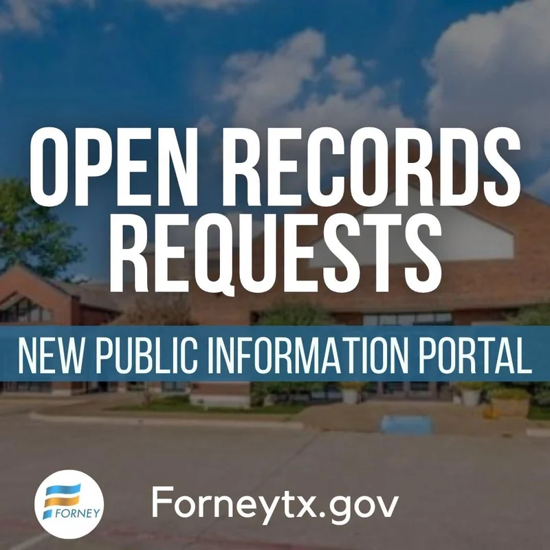 City of Forney Launches New Online Portal for Public Information Requests