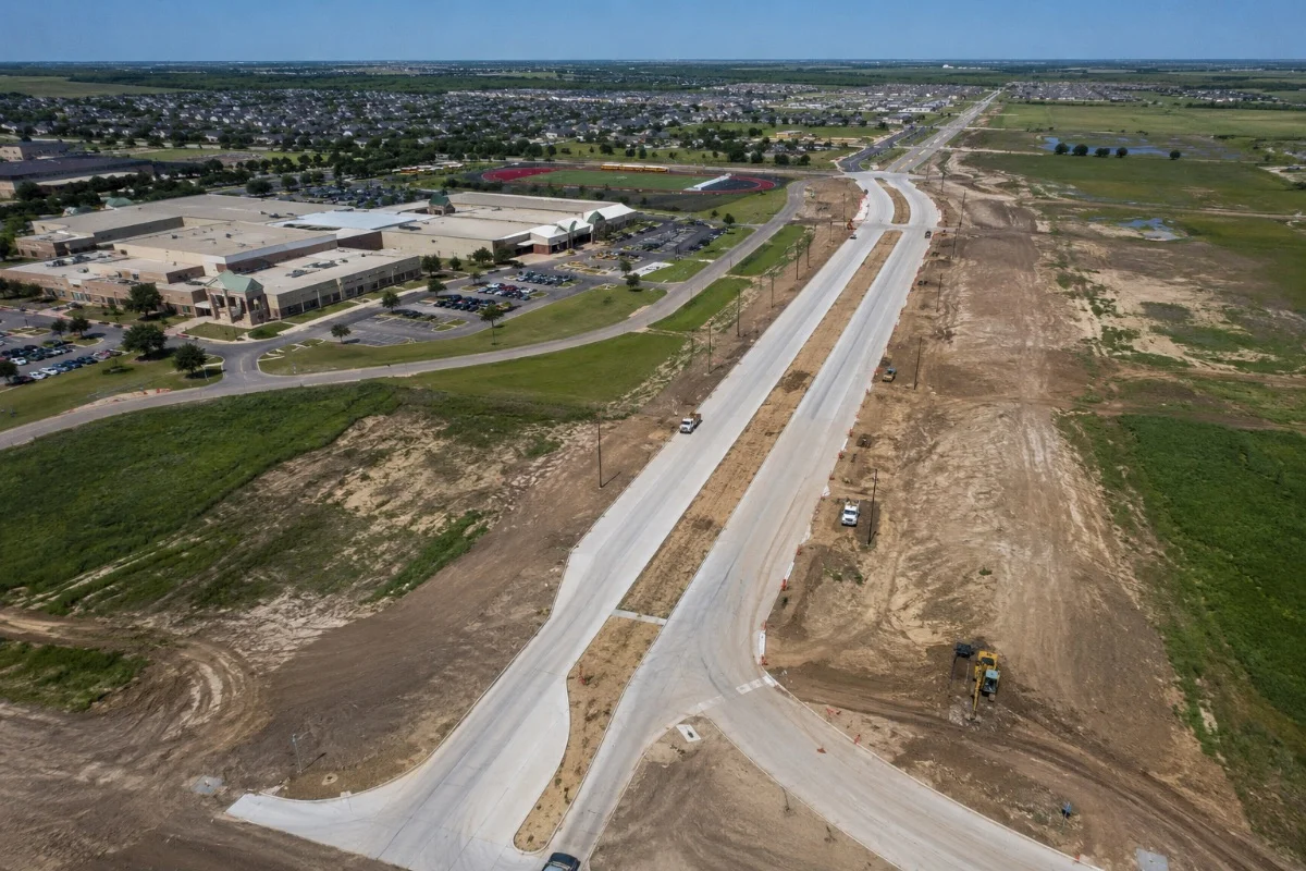 Forney Infrastructure Expansion: Gail Wilson Way Extension Paves the Way for New Elementary School