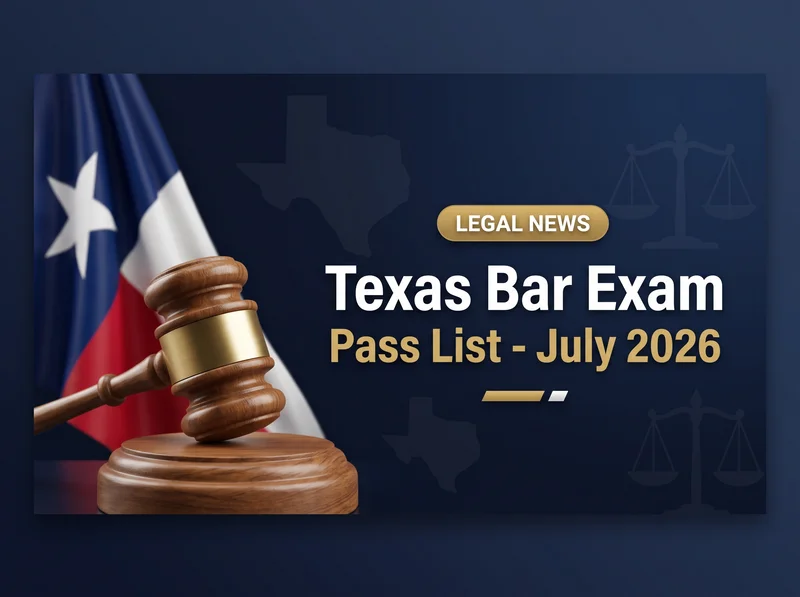 Texas Bar Exam Results Released: Hundreds of Aspiring Attorneys Take the Next Step