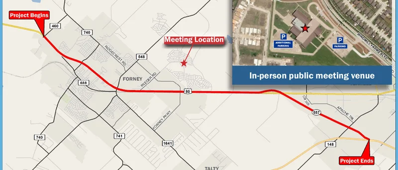 TxDOT to hold in-person and virtual meetings on proposed project to expand U.S. Highway 80 and SPUR 557