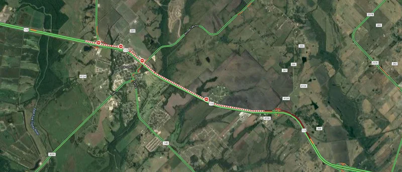 Westbound U.S. Highway 175 to be closed for extended period of time from Bud Stoy to Seagoville due to HAZMAT cleanup