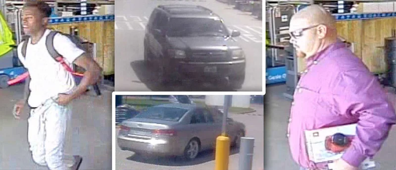 Persons of interest sought in separate theft cases in Kaufman