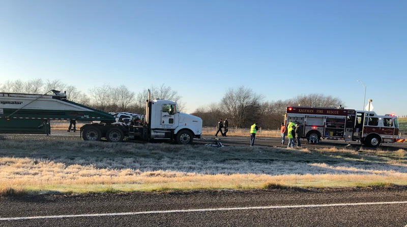 Westbound U.S. Highway 175 shutdown due to major crash with extrication, CareFlite helicopter inbound