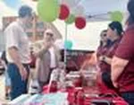 George P Bush at Terrell Taco Festival