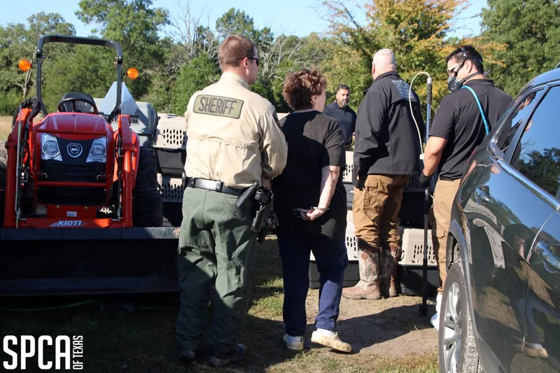 110 allegedly cruelly treated animals seized from Canton-area property, child endangerment and animal cruelty charges filed
