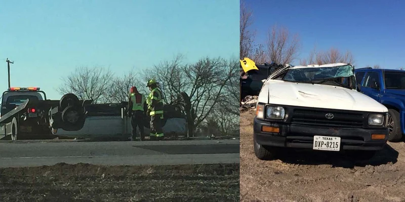 Information sought on alleged hit-and-run driver involved in rollover crash