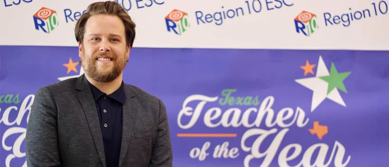 Terrell ISD’s Micah Rice named Region 10 Teacher of the Year