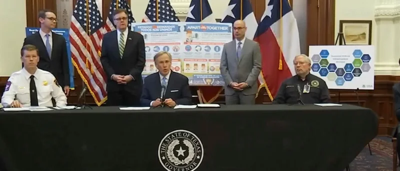 Gov. Abbott issues statewide executive order closing schools until May 4, limiting activities and services to those identified as essential until April 30