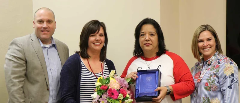 Forney ISD recognizes district nurses for National Nurse Week, names Nurse of the Year and Rookie of the Year awards
