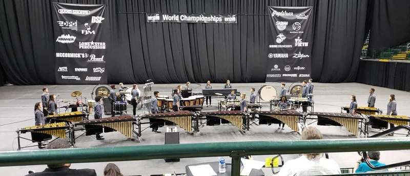 North Forney Indoor Percussion Ensemble captures second place at world competition