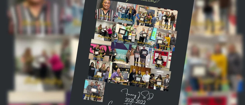 Forney ISD announces 2021-22 Campus Teachers of the Year