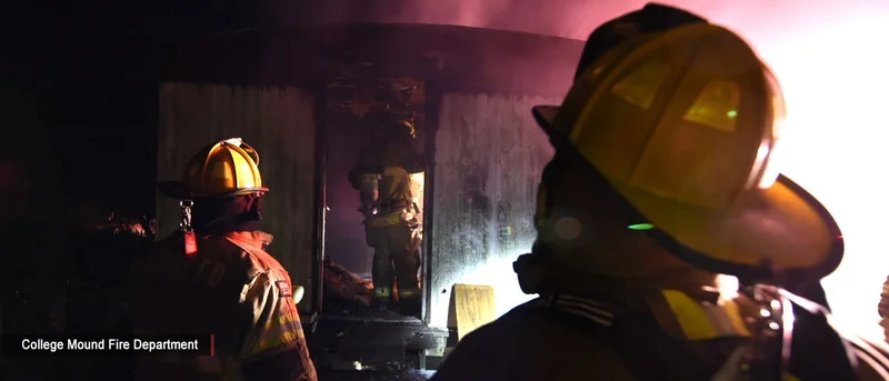 Kaufman County home destroyed in fire, displacing resident